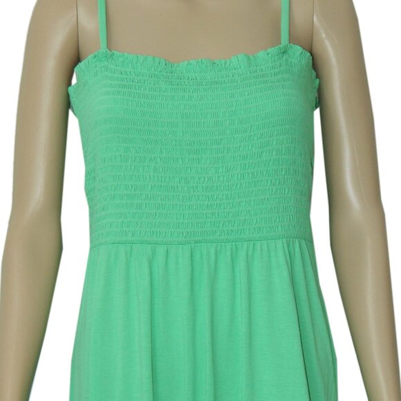 Lilly Pulitzer Modesto  Smocked Midi Dress Pom Pom Eyelet Embroidered XL - Picture 4 of 8